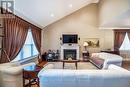 Hardwood Floors & Gas Fireplace - 25 Leafield Drive, Toronto, ON 