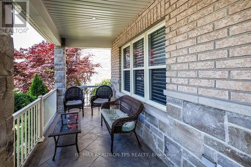 Covered Front Porch - 25 Leafield Drive, Toronto, ON 