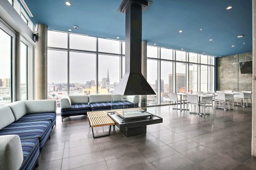 Salle communautaire - 1110-1150 Rue St-Denis, Montréal (Ville-Marie), QC - Indoor Photo Showing Living Room