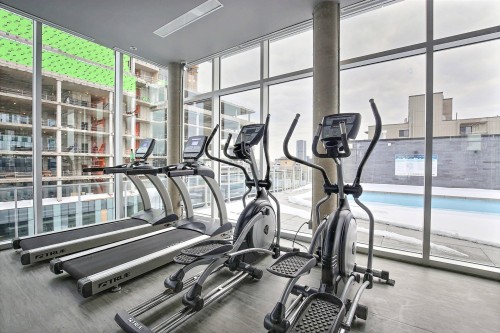 Salle d'exercice - 1110-1150 Rue St-Denis, Montréal (Ville-Marie), QC - Indoor Photo Showing Gym Room
