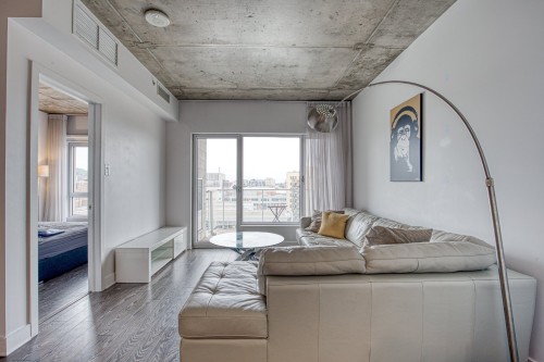 Salon - 1110-1150 Rue St-Denis, Montréal (Ville-Marie), QC - Indoor Photo Showing Living Room