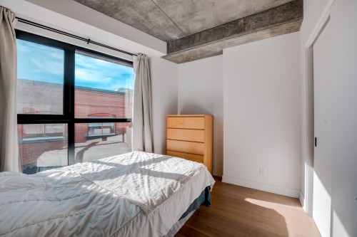 Bedroom - 502-288 Rue Richmond, Montréal (Le Sud-Ouest), QC 
