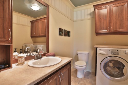 Salle d'eau - 629 Rue Du Moulin, Acton Vale, QC - Indoor Photo Showing Laundry Room