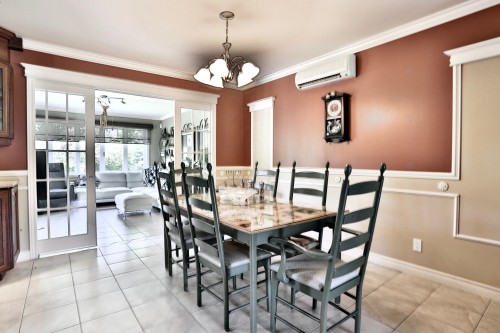 Salle à manger - 629 Rue Du Moulin, Acton Vale, QC - Indoor Photo Showing Dining Room