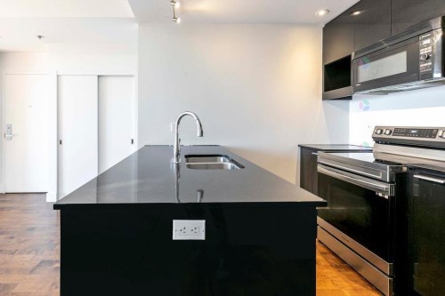Cuisine - 901-888 Rue Wellington, Montréal (Ville-Marie), QC - Indoor Photo Showing Kitchen With Double Sink