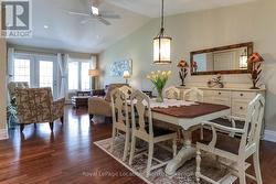 Vaulted Ceilings & Potlights in Living/Dining Area - 