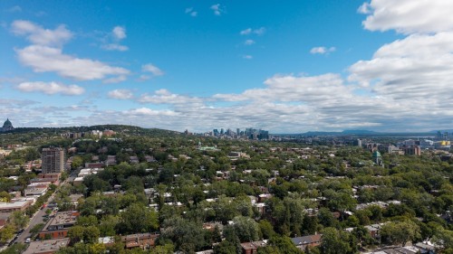 Aerial View - 4563 Av. De Kensington, Montréal (Côte-Des-Neiges/Notre-Dame-De-Grâce), QC 