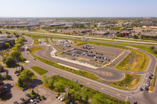Aerial View - 200-130 Boul. De Mortagne, Boucherville, QC - Outdoor With View