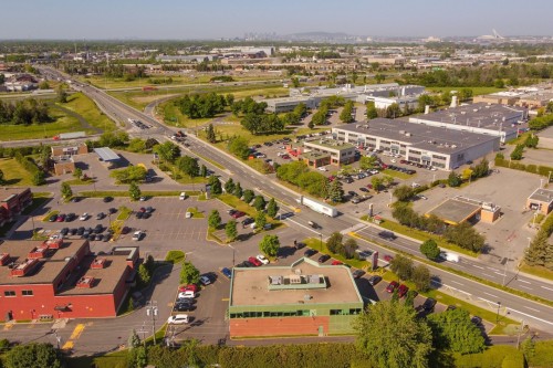 Aerial View - 200-130 Boul. De Mortagne, Boucherville, QC - Outdoor With View