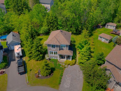 Photo aérienne - 125 Rue Des Golfeuses, Bromont, QC 