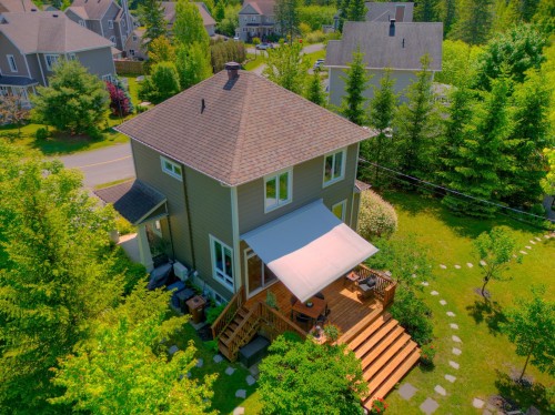 Photo aérienne - 125 Rue Des Golfeuses, Bromont, QC 