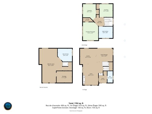 Plan (croquis) - 125 Rue Des Golfeuses, Bromont, QC 
