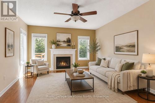 Virtually Staged - 19 Kells Crescent, Collingwood, ON 