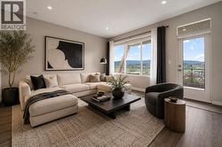 Virtually staged bonus family room. - 