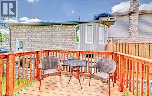 3 Parkland Crescent, Kitchener, ON - Outdoor With Deck Patio Veranda With Exterior