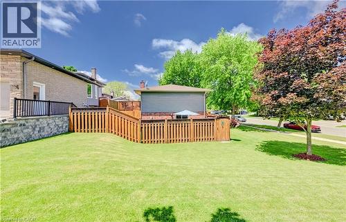 3 Parkland Crescent, Kitchener, ON - Outdoor With Deck Patio Veranda