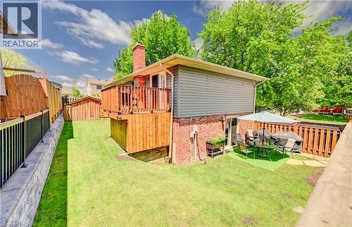 3 Parkland Crescent, Kitchener, ON - Outdoor With Deck Patio Veranda
