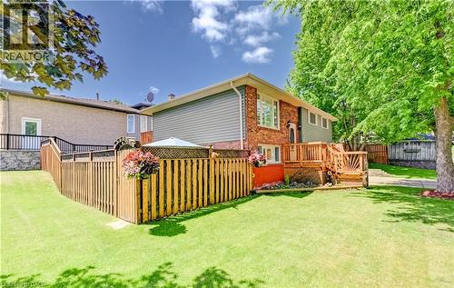 3 Parkland Crescent, Kitchener, ON - Outdoor With Deck Patio Veranda