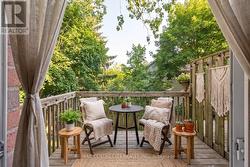 Elevated Deck off Living Room (Virtually Staged) - 