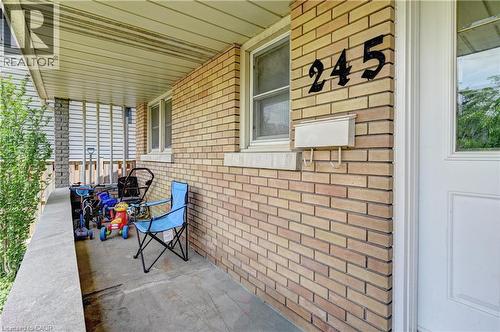 245 Eighth Avenue, Kitchener, ON - Outdoor With Deck Patio Veranda With Exterior