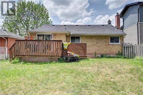 245 Eighth Avenue, Kitchener, ON - Outdoor With Deck Patio Veranda With Exterior