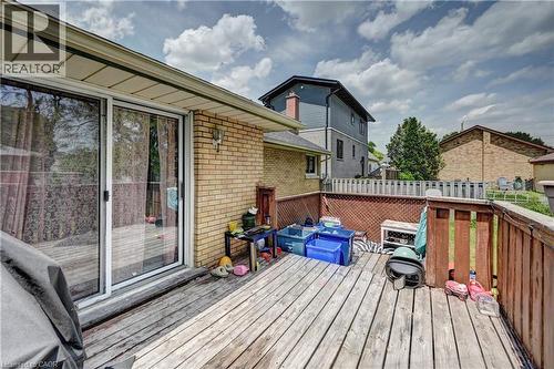 245 Eighth Avenue, Kitchener, ON - Outdoor With Deck Patio Veranda With Exterior