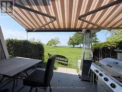 Back Patio with a view of Lake Simcoe - 