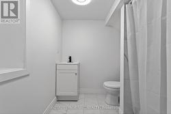 Basement bathroom with shower. - 