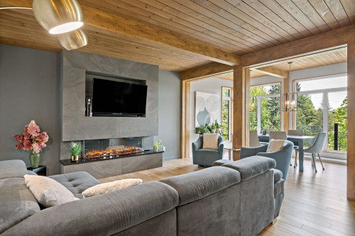 Living Room - 21  - 21A Imp. Gaston-Miron, Sainte-Agathe-Des-Monts, QC 