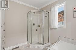...with corner shower and soaker tub. - 