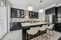 Centre Island with Breakfast Bar Seating - 
