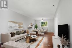 Virtually staged living/dining - 