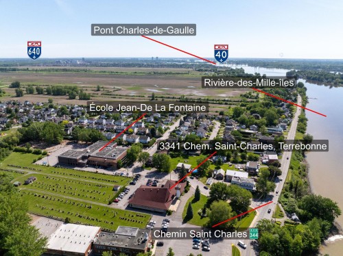 Aerial View - 3341 Ch. St-Charles, Terrebonne (Lachenaie), QC 