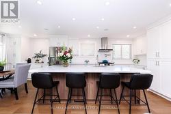 Huge island with seating and storage - 