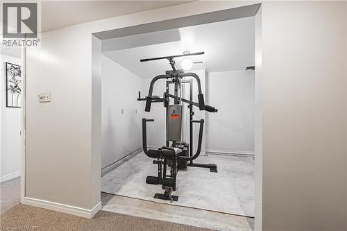 565 Stone Church Road W, Hamilton, ON - Indoor Photo Showing Gym Room