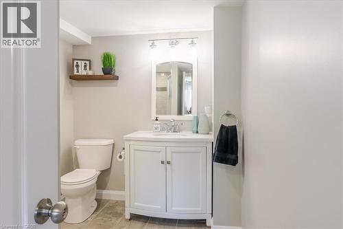Lower Level - 3 piece bath - 74 Greeningdon Drive, Hamilton, ON 