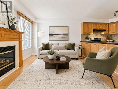 Virtually Staged Family Room - 1098 Carding Mill Place, Mississauga, ON 