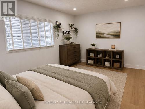 Virtually staged Master Bedroom - 1098 Carding Mill Place, Mississauga, ON 