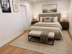 Virtually staged Master Bedroom - 