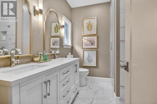 Totally remodelled ensuite bathroom - 14 Samara Place, Ottawa, ON 
