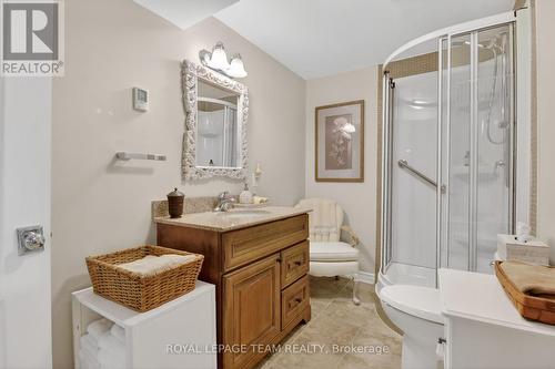 Ideal 3 piece bathrm w/shower in lower level - 14 Samara Place, Ottawa, ON 