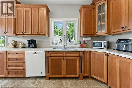 1026 Front Road, St. Williams, ON - Indoor Photo Showing Kitchen With Double Sink