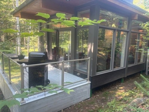 Vue d'ensemble - 24 Ch. Des Épicuriens, La Conception, QC - Outdoor With Balcony