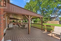 Covered deck with some area uncovered - 