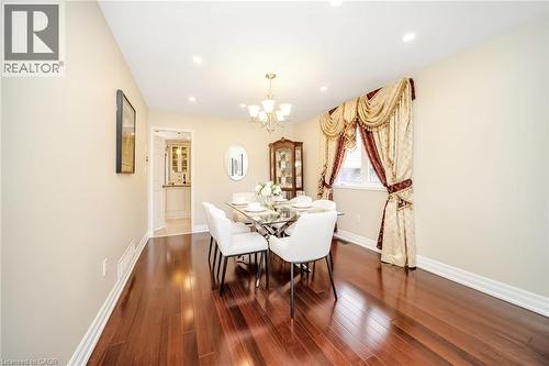 19 Sonata Avenue, Hamilton, ON - Indoor Photo Showing Dining Room