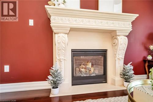 19 Sonata Avenue, Hamilton, ON - Indoor Photo Showing Living Room With Fireplace