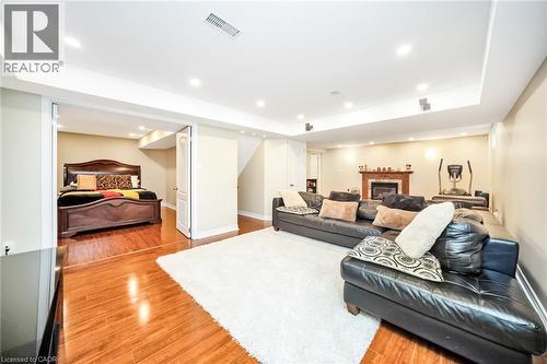 19 Sonata Avenue, Hamilton, ON - Indoor With Fireplace
