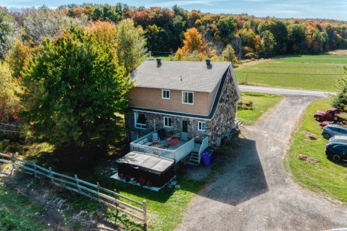 Aerial View - 1535 Mtée De La Côte-Rouge, Mirabel, QC 