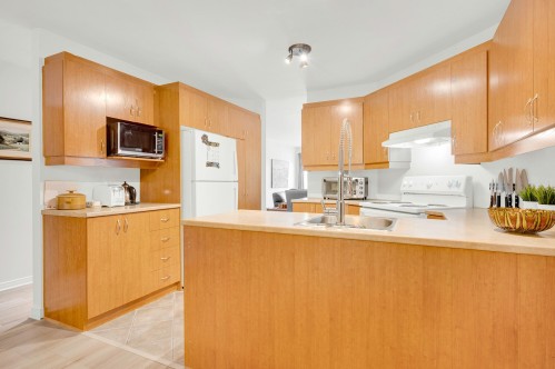 Cuisine - 102-855 Rue Sigouin, Sainte-Adèle, QC - Indoor Photo Showing Kitchen