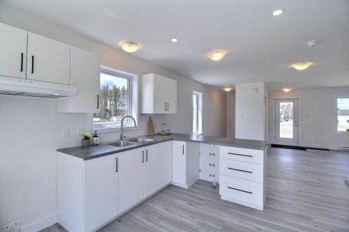 Vue d'ensemble - 1696 Rue Leboeuf, Val-D'Or, QC - Indoor Photo Showing Kitchen With Double Sink
